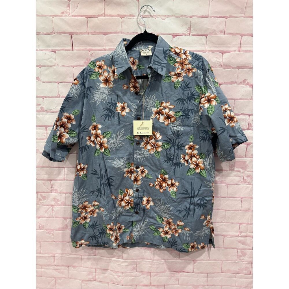 Go Barefoot Hawaiian shirt size 2xl